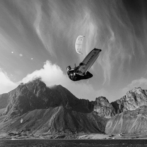 Ham Kiteboarding Ion Spectre - Black/Mustard
