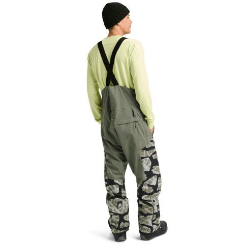 Salopeta Snowboard Barbati Burton Reserve Bib - Graffiti Camo Forest Moss