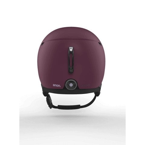 Casca Snowboard Unisex Anon Oslo WaveCel Round Fit - Deep Cherry - Anon