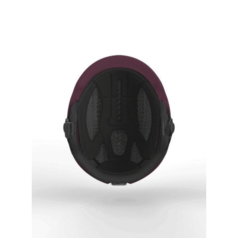 Casca Snowboard Unisex Anon Oslo WaveCel Round Fit - Deep Cherry