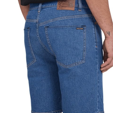 Pantaloni Scurti Barbati Volcom Solver Denim - Bold Blue