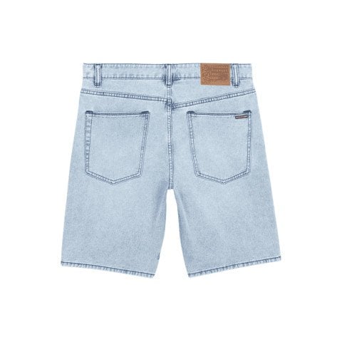 Pantaloni Scurti Barbati Volcom Solver Denim - Worn Light Blue