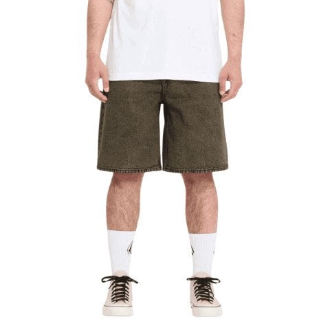 Pantaloni Scurti Barbati Volcom Billow Denim - Sage Leaf - Volcom