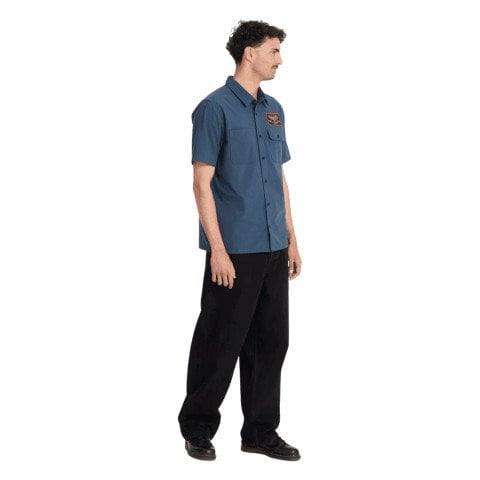 Camasa Barbati Volcom Slab City - Midnight Blue