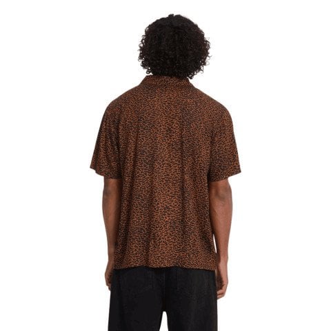 Camasa Barbati Volcom Utopias Print - Brown Horn - Volcom