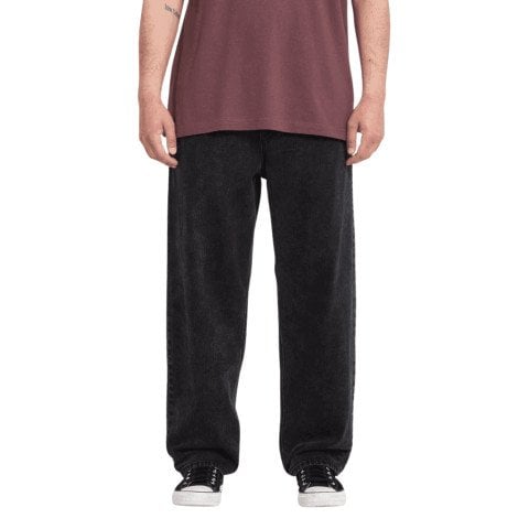 Pantaloni Barbati Volcom Freazy Loose Denim - Blackity Black - Volcom
