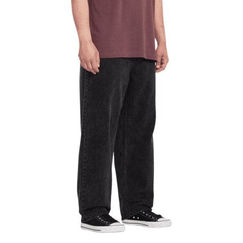 Pantaloni Barbati Volcom Freazy Loose Denim - Blackity Black