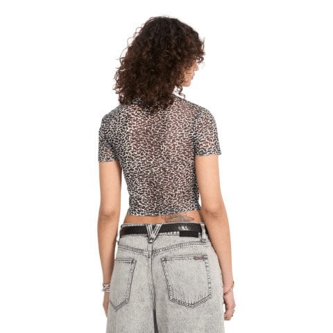 Top Dama  Volcom Rawly - Black White - Volcom