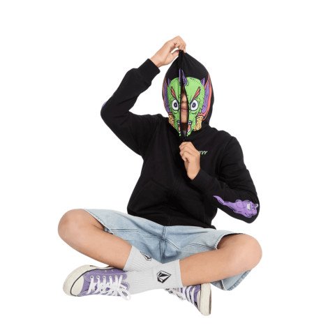 Hanorac Copii Volcom Ben Sanair - Black