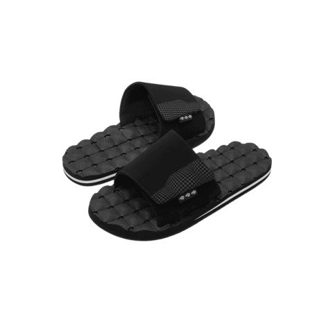 Papuci Volcom Recliner Slide - Black White