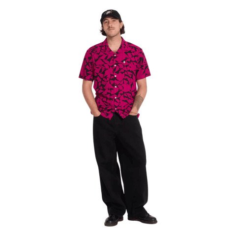 Camasa Barbati Volcom Boldstone - Sangria