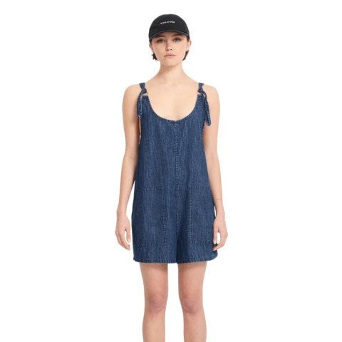 Salopeta Dama Volcom Lived In Short - Deja Blue