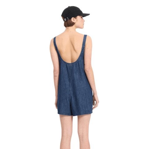 Salopeta Dama Volcom Lived In Short - Deja Blue - Volcom