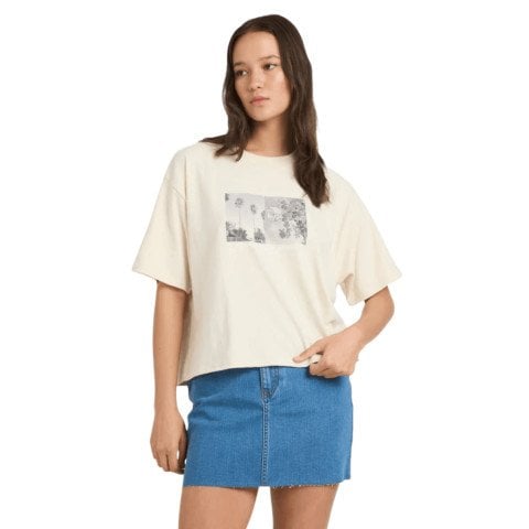 Tricou Dama Volcom Bliss - Vintage White