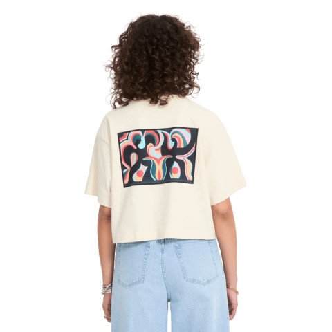 Tricou Dama Volcom Bruno Lucas - Vintage White - Volcom