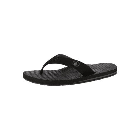 Papuci Volcom Eco Recliner 2 - Black Grey