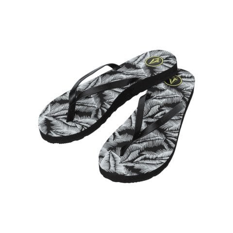 Papuci Volcom Color Me Spring - Black White