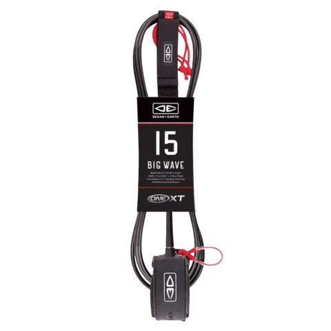 Leash Ocean and Earth Premium One XT Big Wave - Black