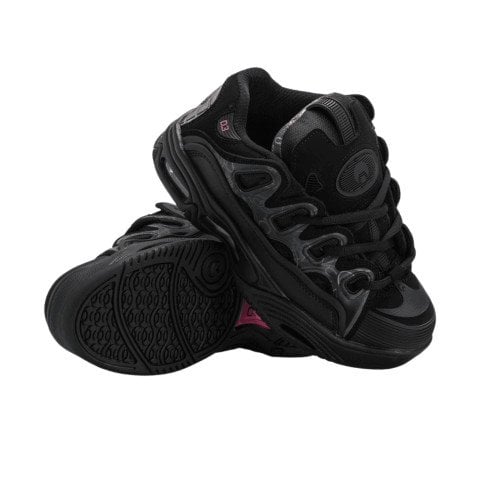 Skate Shoes Osiris D3 2001 - Black/Pink/Holo - Osiris