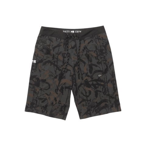 Short Baie Barbati Salty Crew Flagship 22 Boatshort - Dusty Olive - Salty Crew