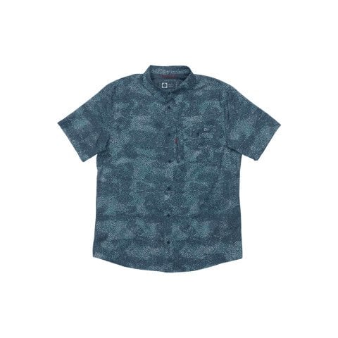 Camasa Barbati Salty Crew Flagship UV Button Up - Dark Navy