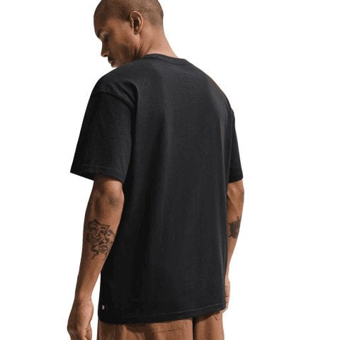 Tricou Barbati Nike Logo - Black/Coconut Milk
