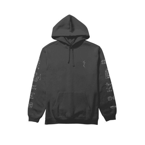 Hanorac Barbati Salty Crew Reel LB - Pirate Black
