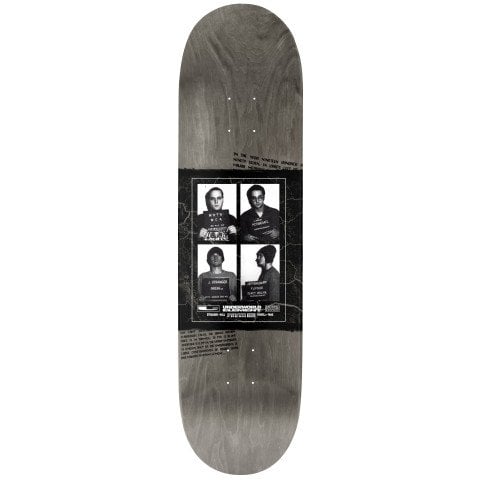 Placa Skateboard Underworld Element Mugshots 8.25 - Black/White - Underworld Element