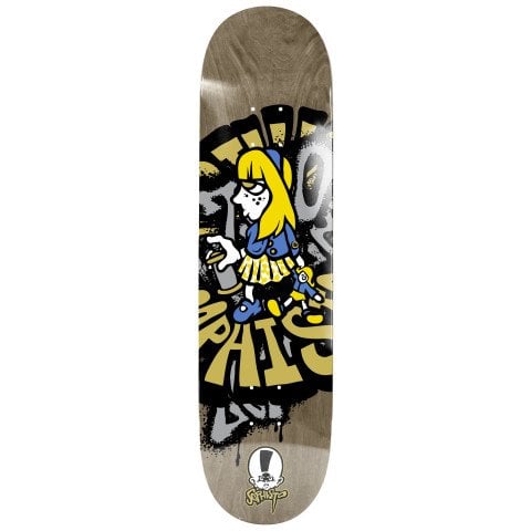 Placa Skateboard Zero Sophisto Suzie Spraycan 8.25 - Forest Green - Zero Sophisto