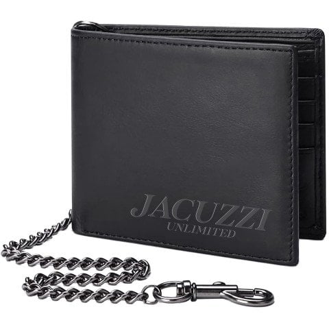 Portofel Jacuzzi Chain Wallet - Black