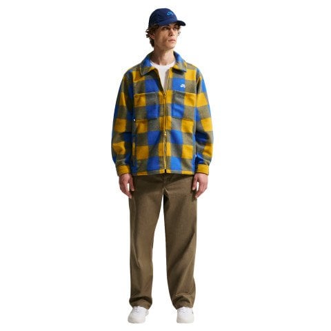 Jacheta/Camasa Barbati Nike Essential Skate - Hyper Royal/Peat Moss