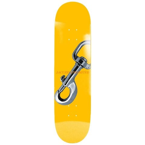 Placa Skateboard Jacuzzi Carabiner Jet Ski 8.25 - Yellow - Jacuzzi