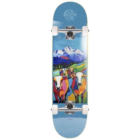 Skateboard Complet Push Nepal 7.75 - Light Blue
