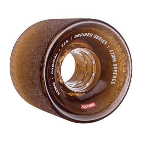 Roti Cruiser/Longboard Globe Conical - Clear Coffee - Globe