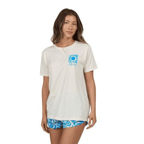 Tricou Dama Salty Crew Sunblock B.F. - Off White