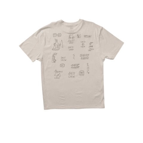 Tricou Barbati Salty Crew Reel LB - Off White