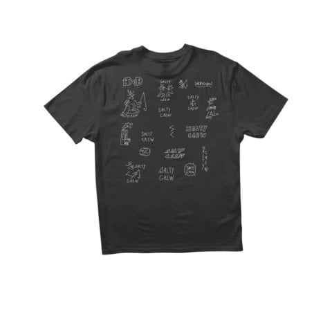 Tricou Barbati Salty Crew Reel LB - Pirate Black - Salty Crew