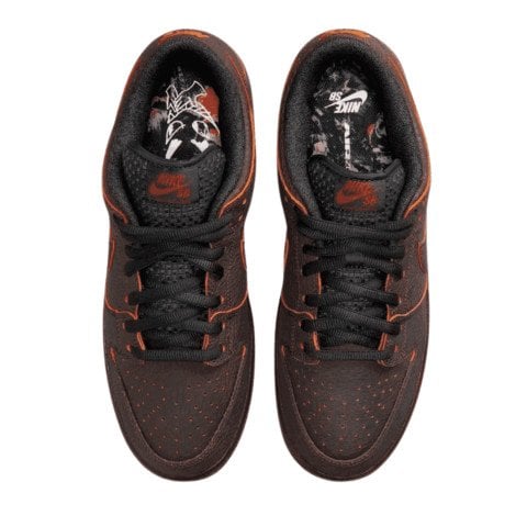 Sneakers Nike Dunk Low PRO PRM ''Krampus'' - Smoke Grey/Campfire Orange/Black
