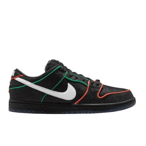 Sneakers Nike Dunk Low Pro X Bronx Girl Skate - Black/Red/Total Orange/White