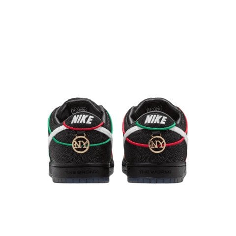 Sneakers Nike Dunk Low Pro X Bronx Girl Skate - Black/Red/Total Orange/White