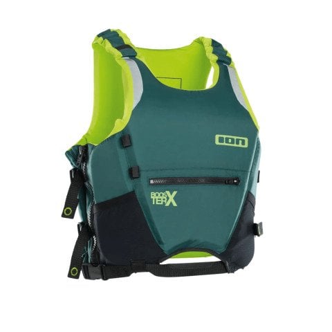 Vesta Kitesurfing Copii Ion Booster X Side Zip - Seaweed - Ion