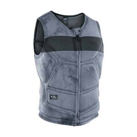 Vesta Kitesurfing Barbati Ion Collision Select Front Zip - Tiedye Light Grey - Ion