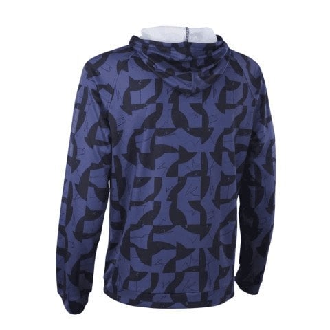 Lycra Barbati Ion Wetshirt Hood LS - Funky Deep Water