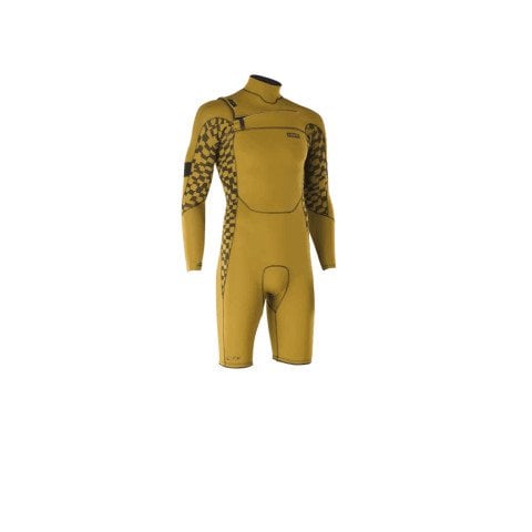 Costum Neopren Barbati Ion Seek Core Shorty 3/2 LS FZ - Gold Burst - Ion