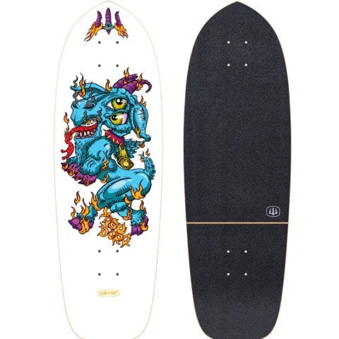 Placa Surf Skate Carver Yago Fire Goat 30.75'' - Carver Skateboards