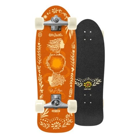 Surf Skate Carver X GRLSWIRL Sun Flower CX 32'' - Carver Skateboards