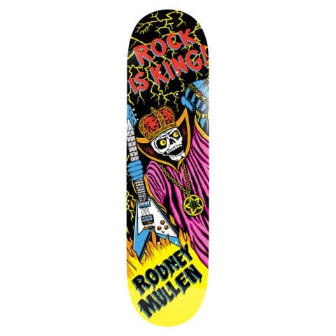Placa Skateboard World Industries Rodney Mullen Rock Is King 8.5 - Black - World Industries
