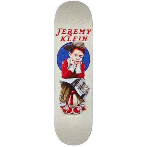 Placa Skateboard World Industries Jeremy Klein Black Eye Kid 8.5 - Natural - World Industries