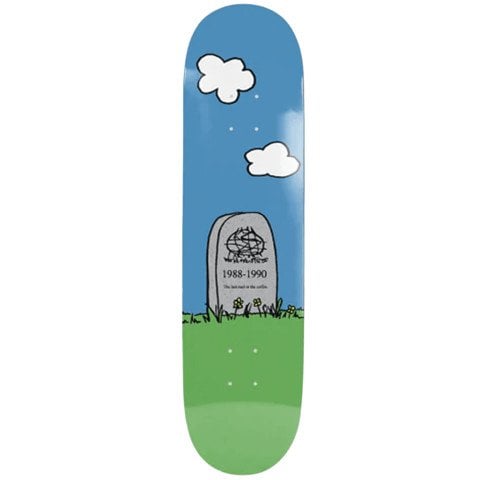 Placa Skateboard World Industries Skateboarding Is Dead 8.5 - Blue/Green - World Industries
