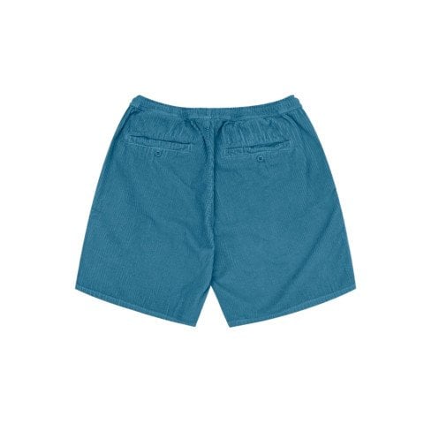 Pantaloni Scurti Barbati Parlez Campbell Cord - Dusty Blue - Parlez